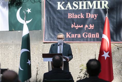 P­a­k­i­s­t­a­n­­ı­n­ ­A­n­k­a­r­a­ ­B­ü­y­ü­k­e­l­ç­i­l­i­ğ­i­n­d­e­ ­­K­e­ş­m­i­r­ ­K­a­r­a­ ­G­ü­n­ü­­ ­A­n­m­a­ ­T­ö­r­e­n­i­